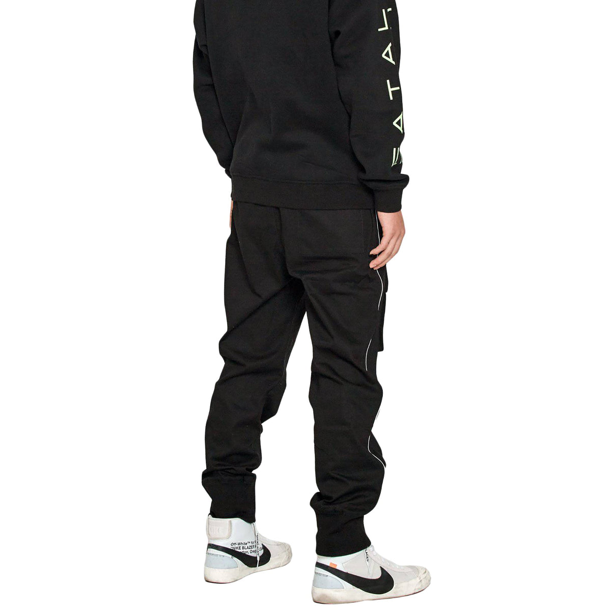 Tactical Strap Cargo Joggers | Black
