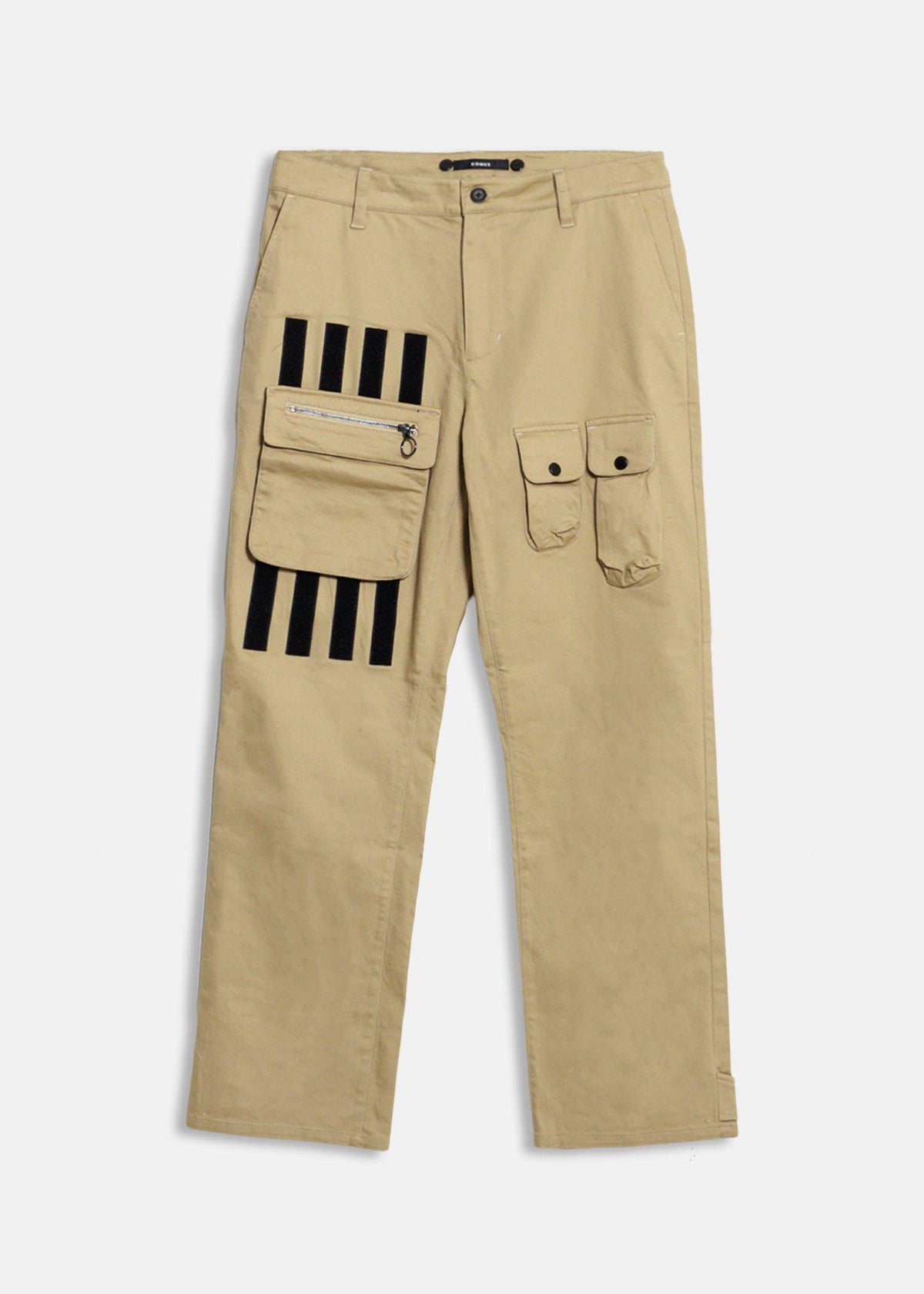 Cargo Pants Removable Pocket | Khaki