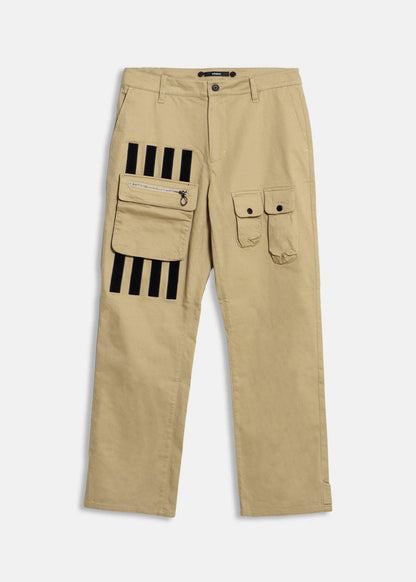 Cargo Pants Removable Pocket | Khaki