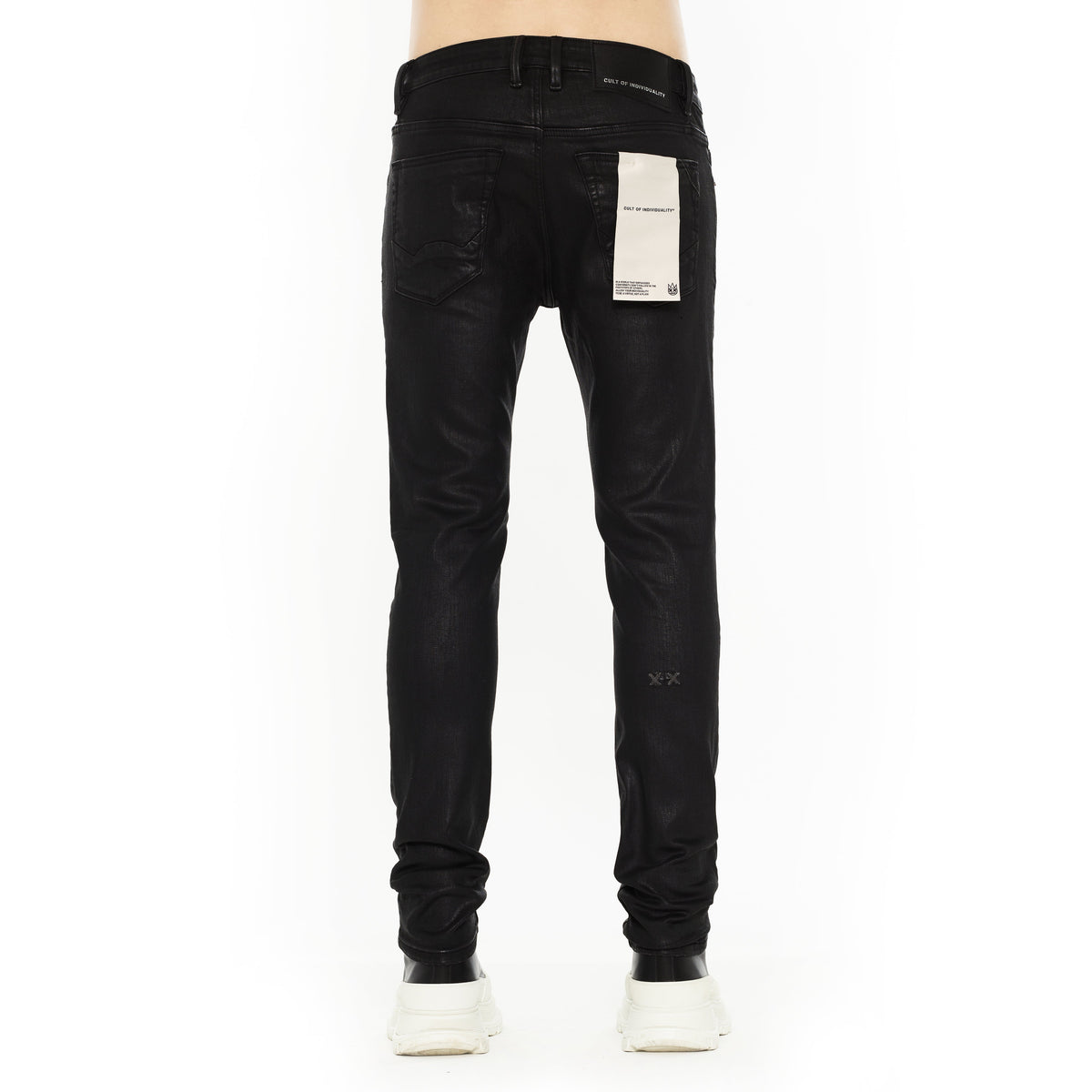 Cult's Rocker Slim 602 Jeans | Black Coated