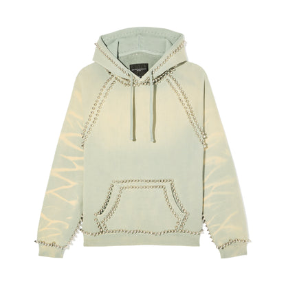 Pullover Novelty Hoody in Smog