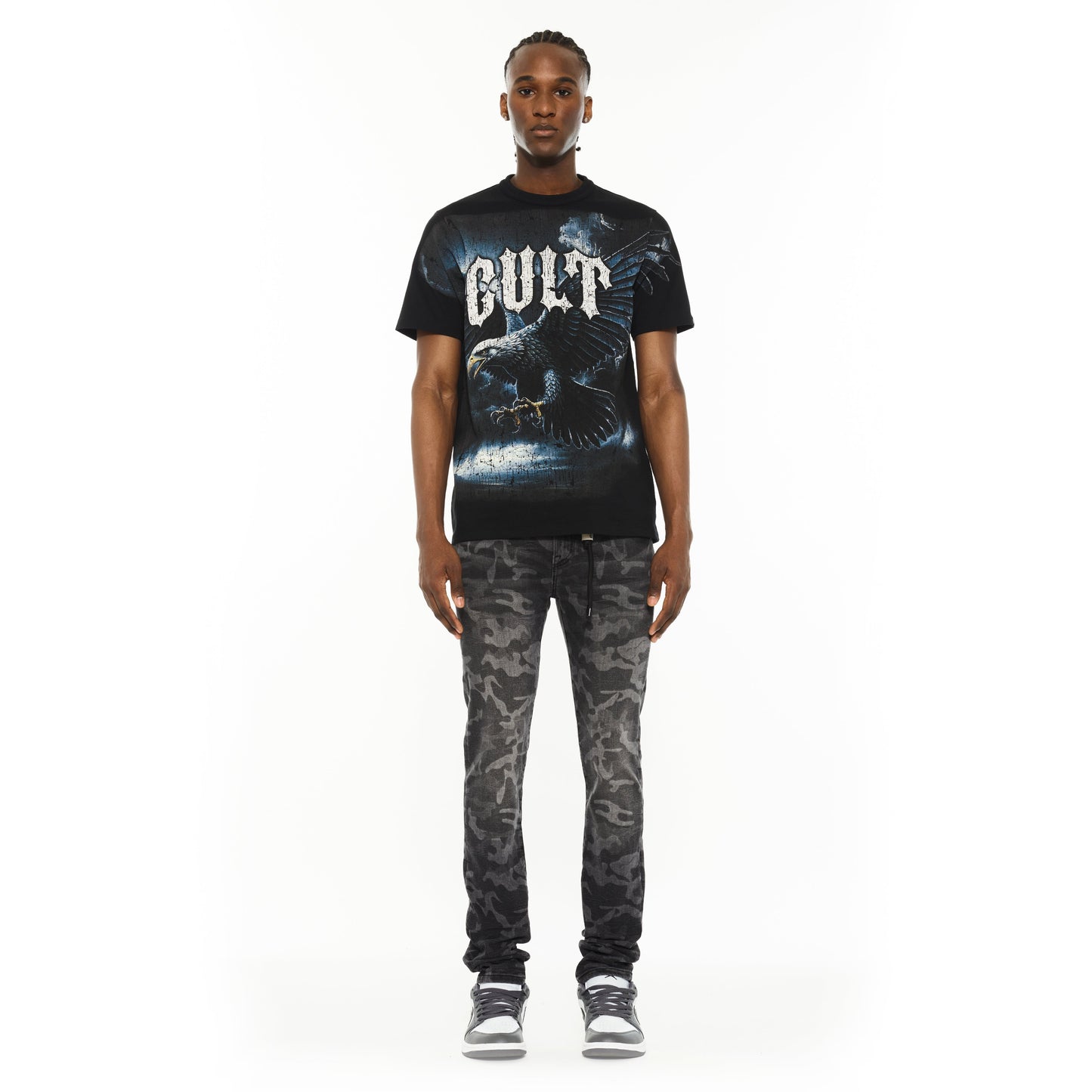 Punk Super Skinny 601 Jeans in Camo