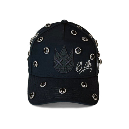 El Alfa Logo Crystal 5 Panel A Frame Hat