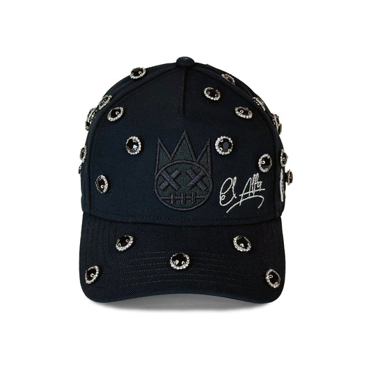 El Alfa Logo Crystal 5 Panel A Frame Hat