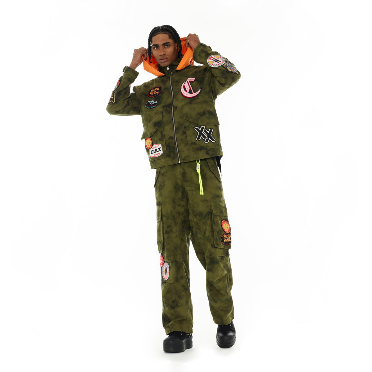 Utility Cargo Pants in Camo