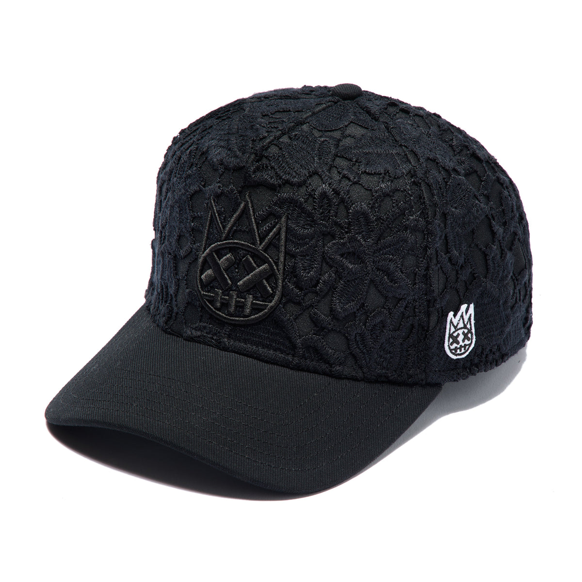 A Frame Trucker Hat "Lace" In Black