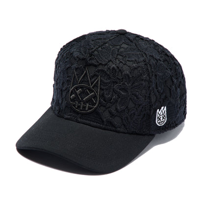A Frame Trucker Hat "Lace" In Black
