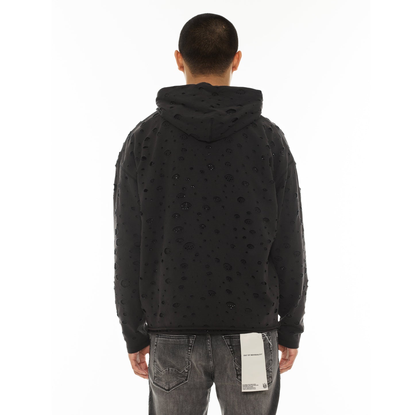 Signature Pullover Hoody - 550 Grams French Terry in Vintage Charcoal