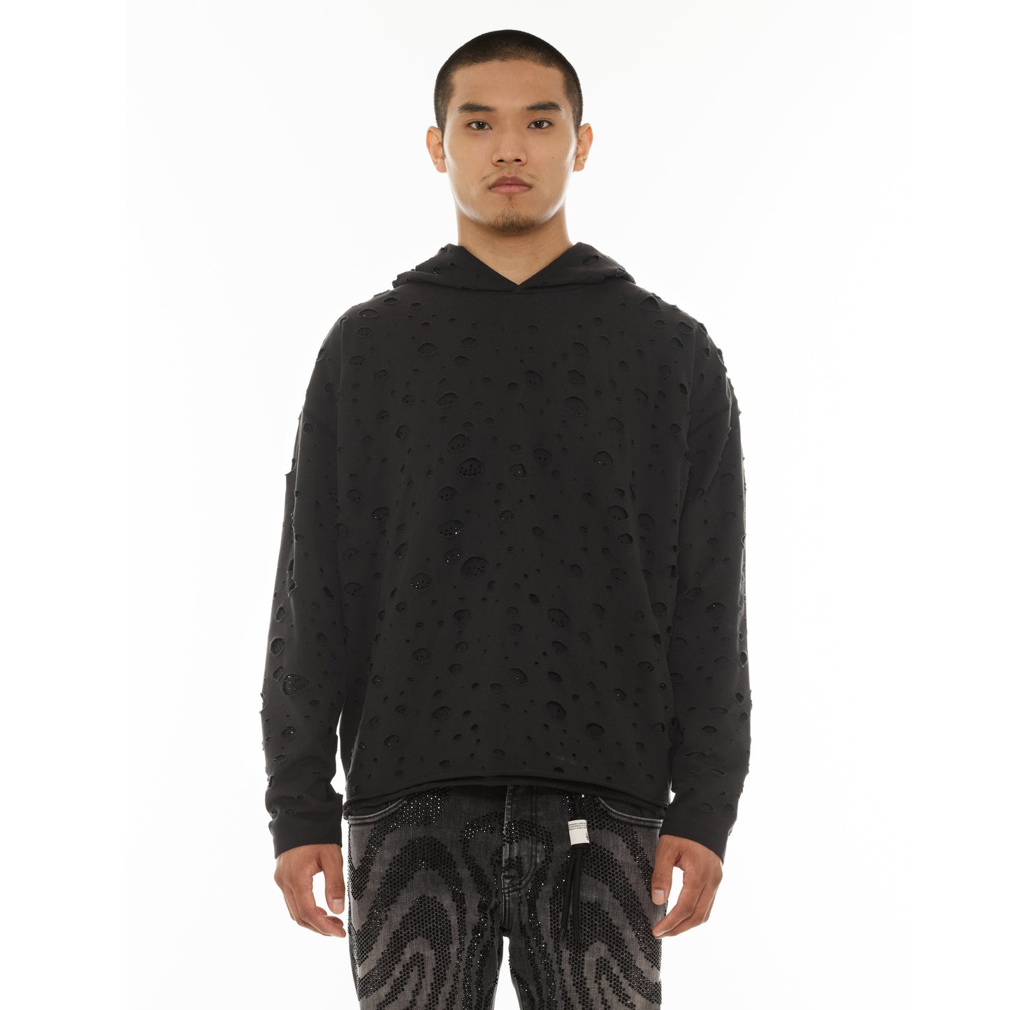 Signature Pullover Hoody - 550 Grams French Terry in Vintage Charcoal