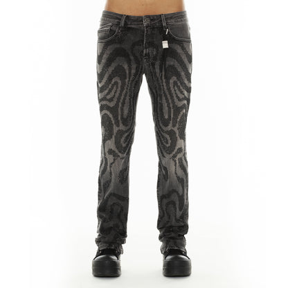 Signature Rebel Straight Jeans in Swirl