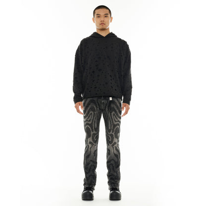 Signature Rebel Straight Jeans in Swirl