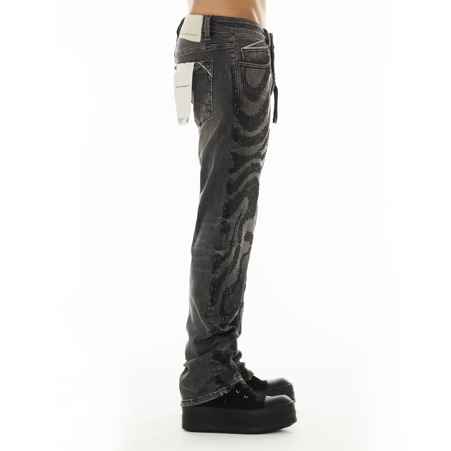 Signature Rebel Straight Jeans in Swirl