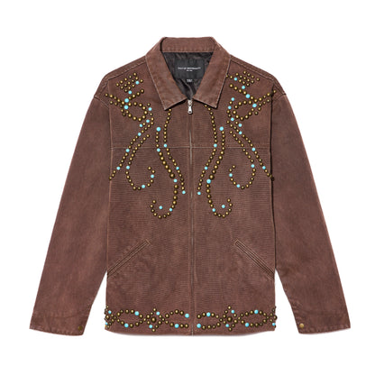 Cult's Canvas Workwear Jacket In Pinecone
