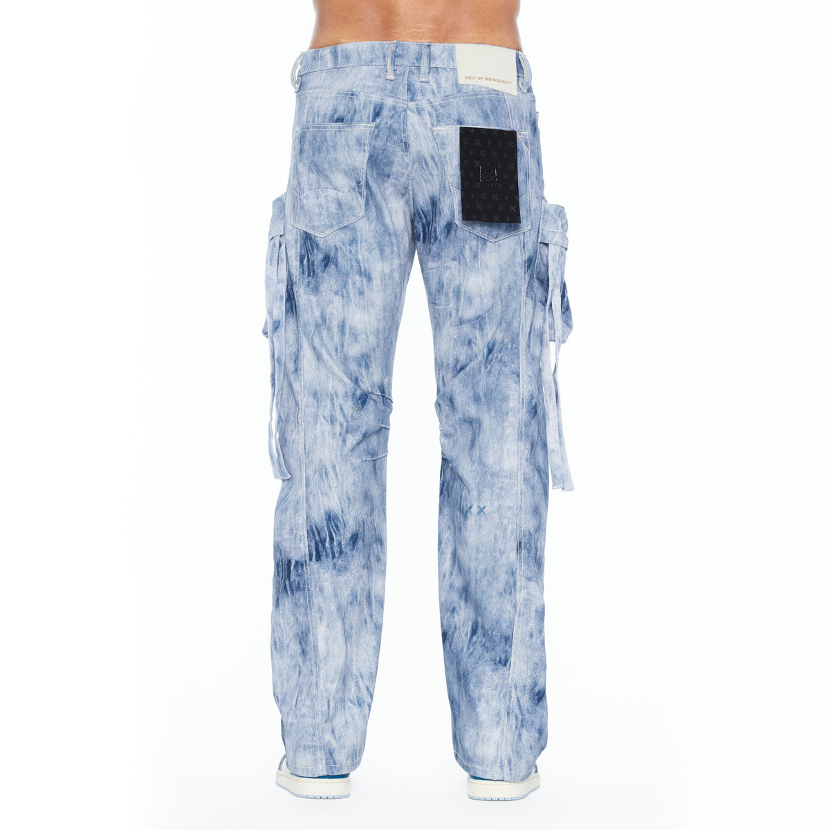 Cult's Grunge Baggy Cargo 610 Jeans In Cloud