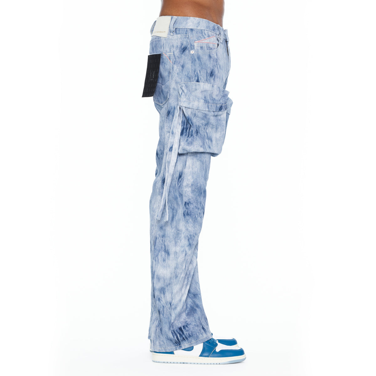 Cult's Grunge Baggy Cargo 610 Jeans In Cloud