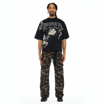 Grunge Baggy Cargo 610 Jeans In Java Camo