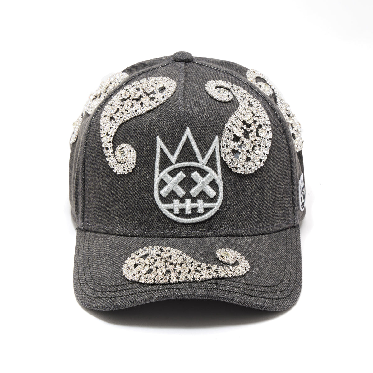 El Alfa Paisley Panel A Frame Trucker Hat | Black