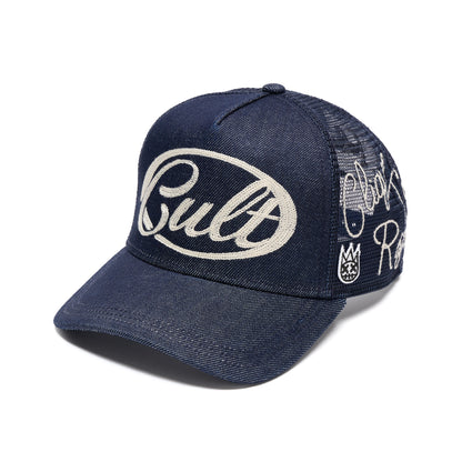 Mesh Back Trucker Hat "Community" | Raw