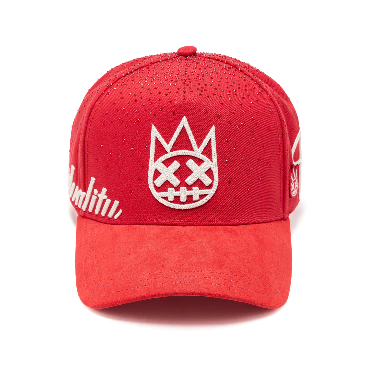 A Frame Trucker Hat "Crystal Burst" | Racing Red