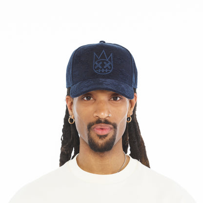 A Frame Trucker Hat "Jacquard" | Navy