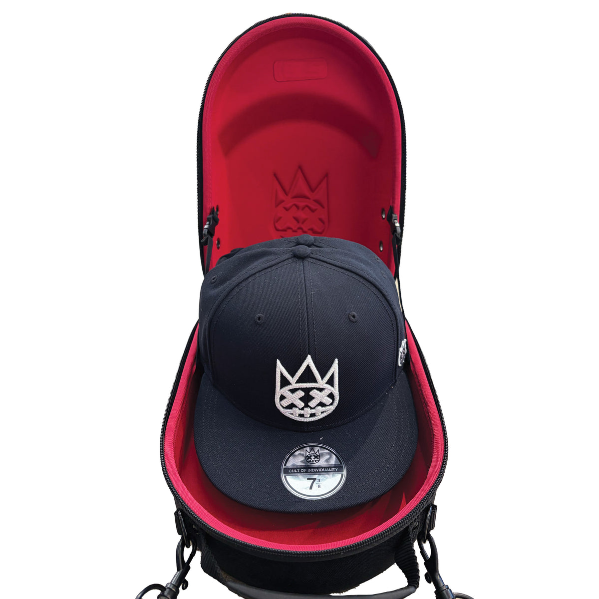Cult's Hat Carrying Case in Black/Red
