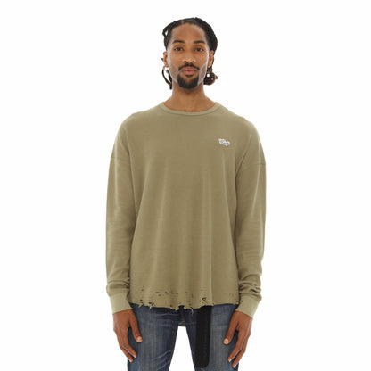 Long Sleeve Thermal Shirt | Sage Green