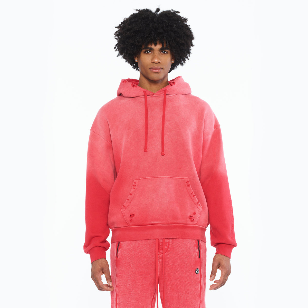 French Terry Pullover Sweatshirt 620 Grams | Racing Red