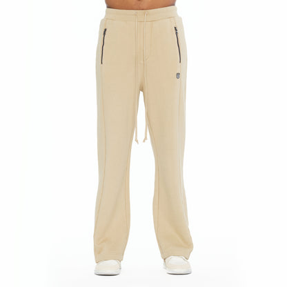 French Terry Open Hem Sweatpants 620 Grams | Cream