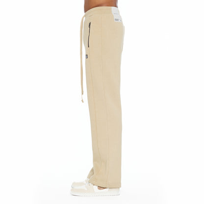 French Terry Open Hem Sweatpants 620 Grams | Cream
