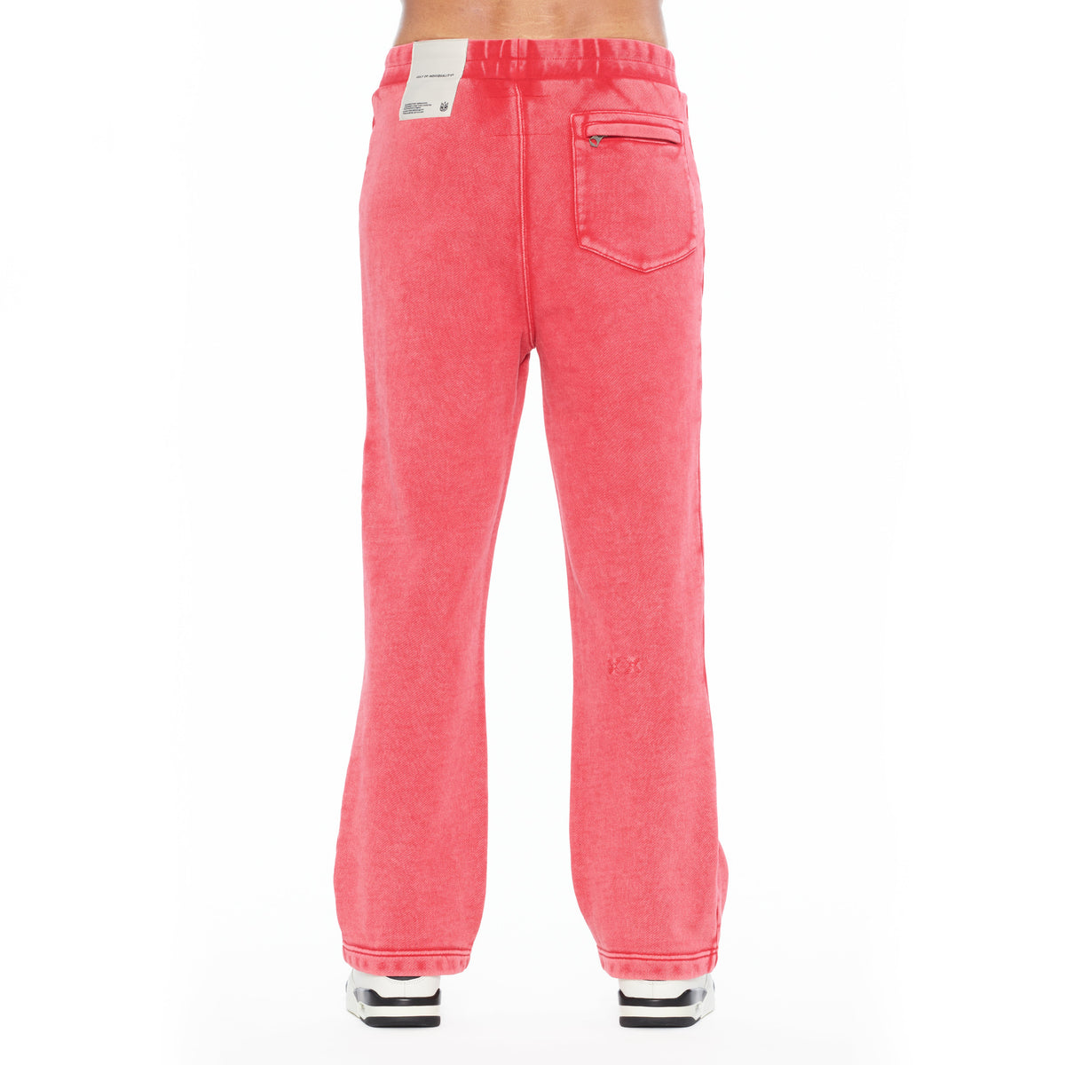 French Terry Open Hem Sweatpants 620 Grams | Racing Red