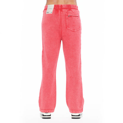 French Terry Open Hem Sweatpants 620 Grams | Racing Red