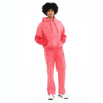 French Terry Open Hem Sweatpants 620 Grams | Racing Red