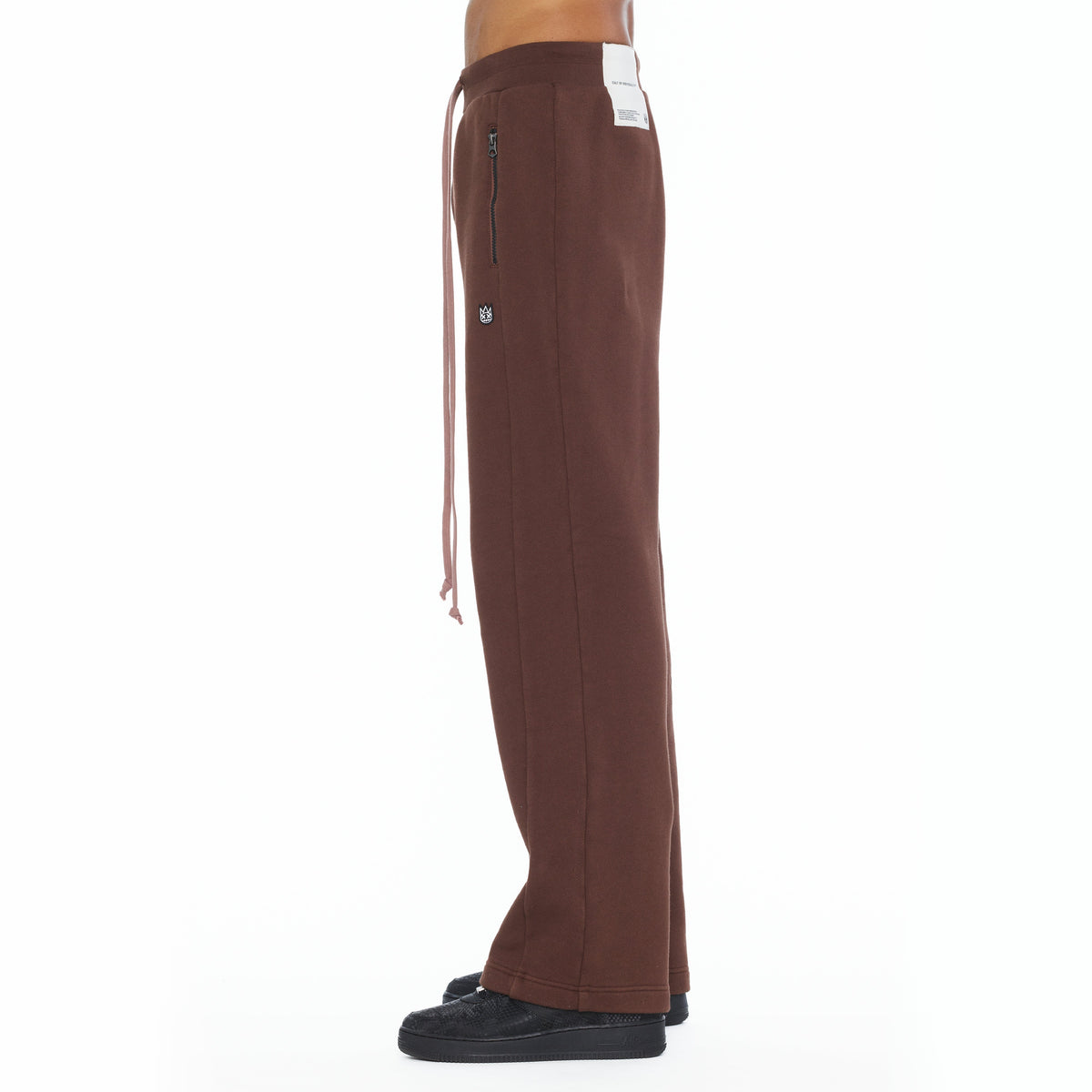 French Terry Open Hem Sweatpants 620 Grams | Pinecone