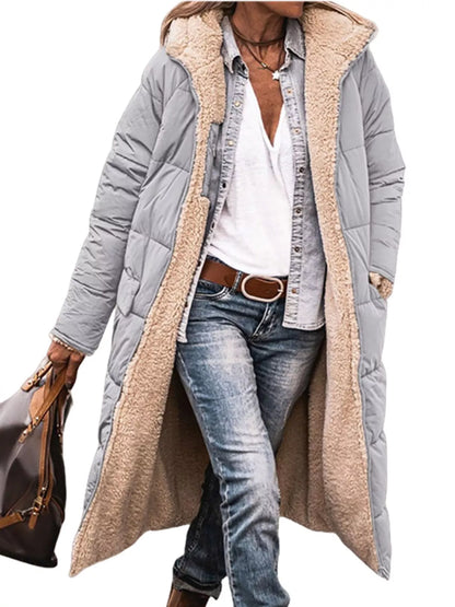 Longline Sherpa-Lined Hooded Outerwear