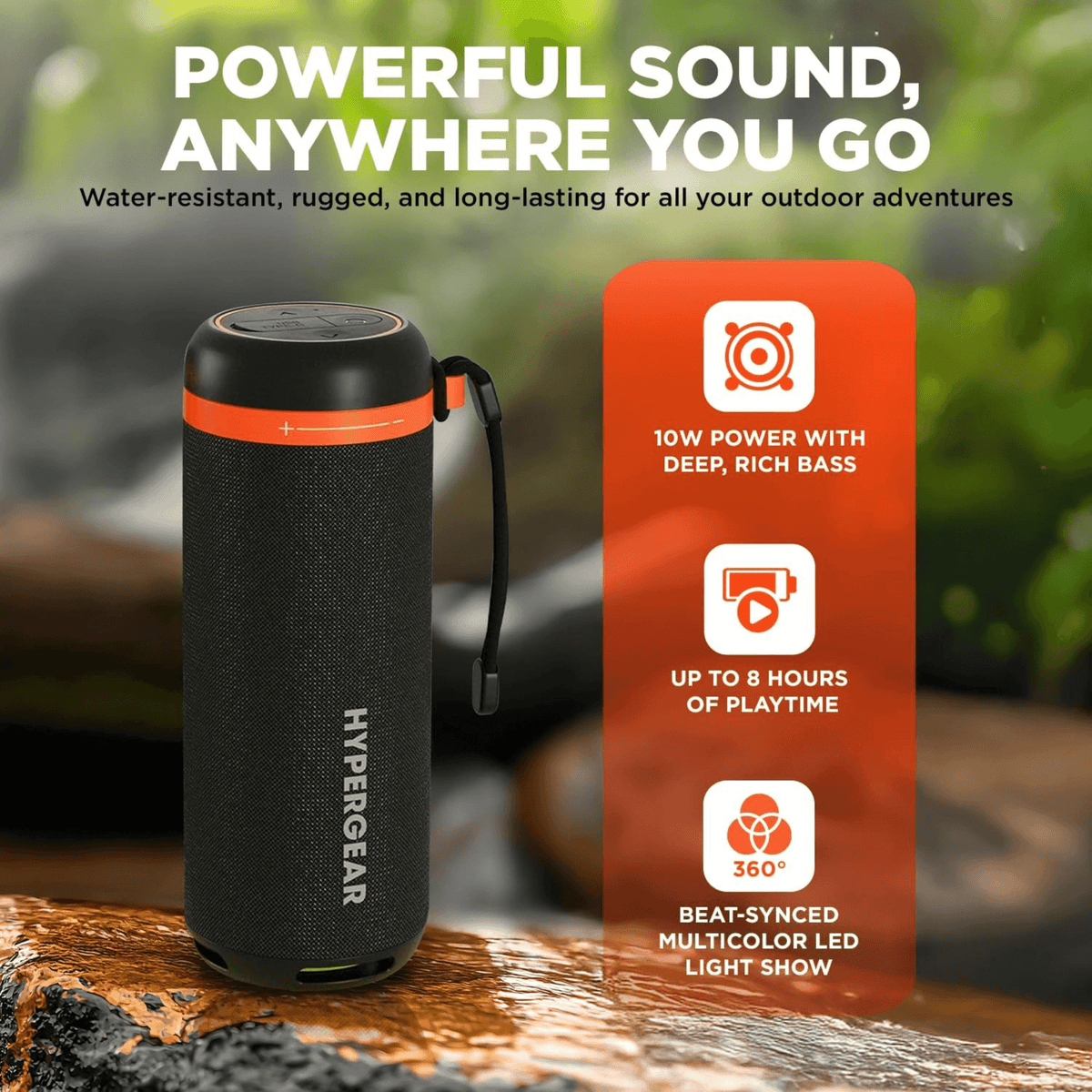 HyperGear SoundTower Portable Bluetooth Speaker