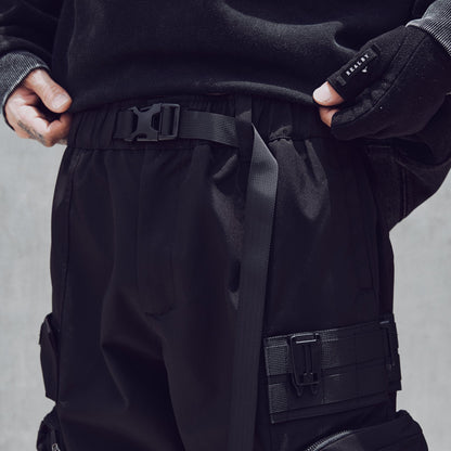 Paratrooper Joggers | Matte Black