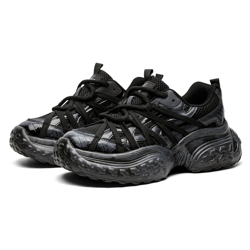Black Tire Sneakers