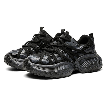 Black Tire Sneakers
