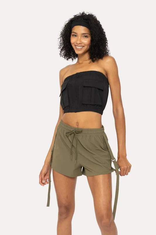 Cargochic Ribstop Tube Top.