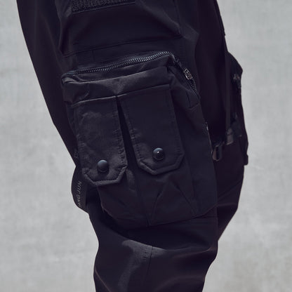 Paratrooper Joggers | Matte Black