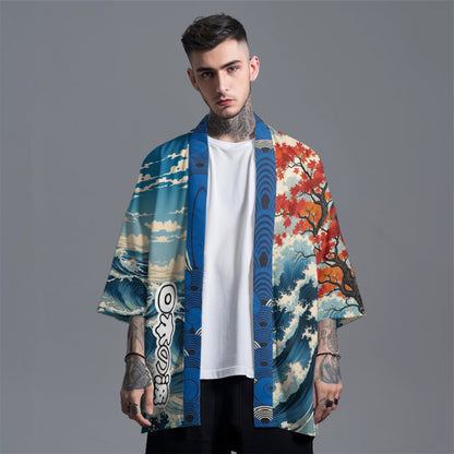 Blue Oceans Kimono