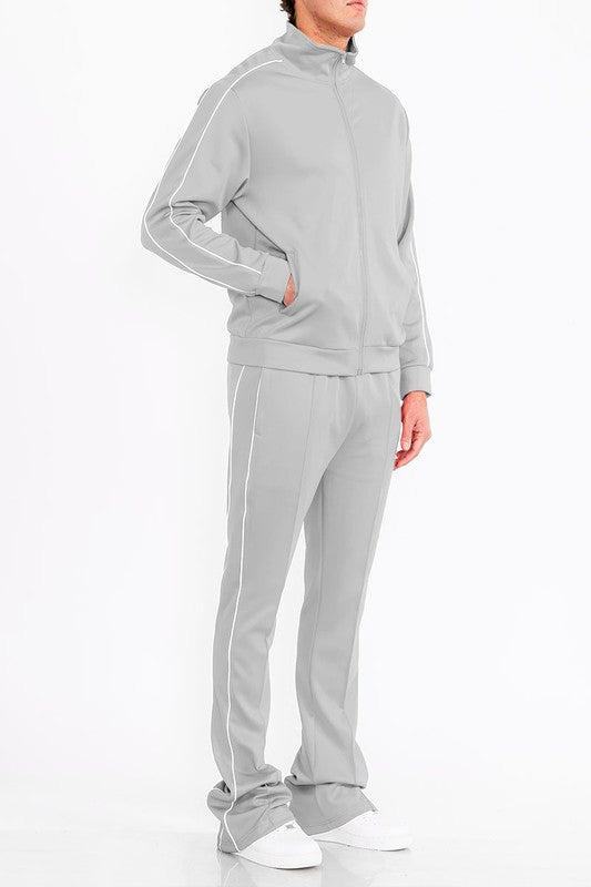 Side Pipe Tracksuit Set