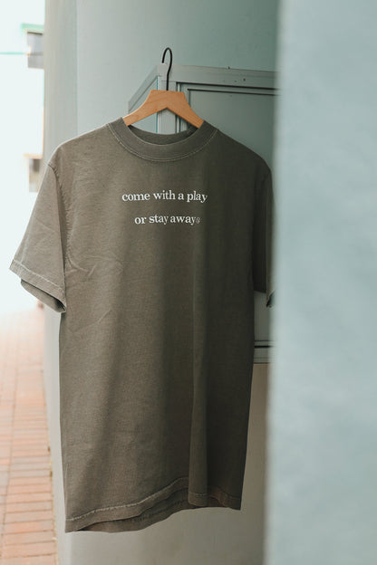 Play Makers Tee | Cement