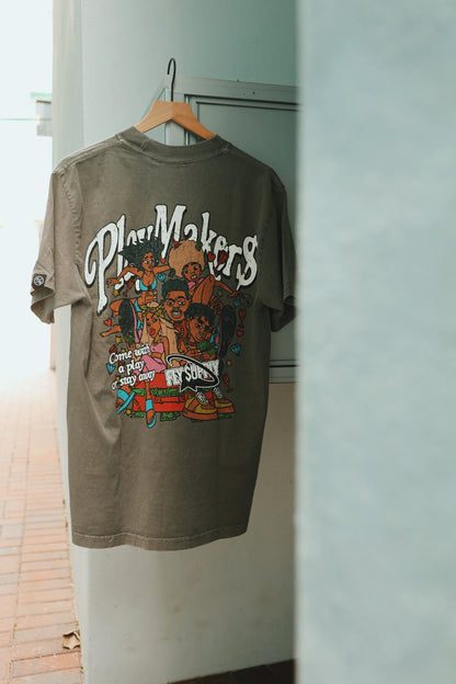Play Makers Tee | Cement