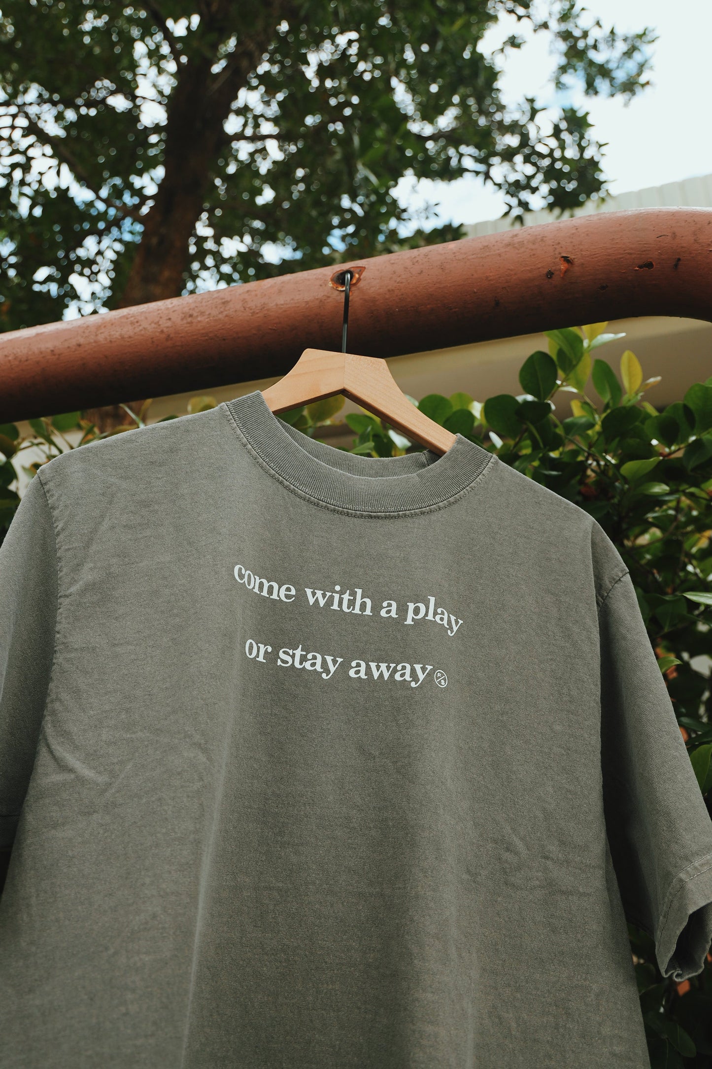 Play Makers Tee | Cement