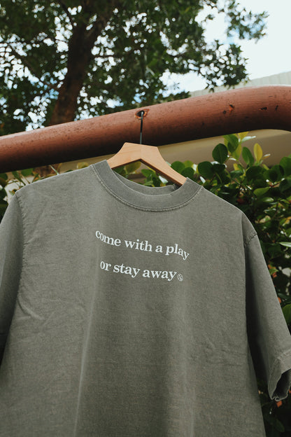 Play Makers Tee | Cement
