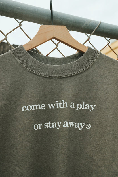 Play Makers Tee | Cement