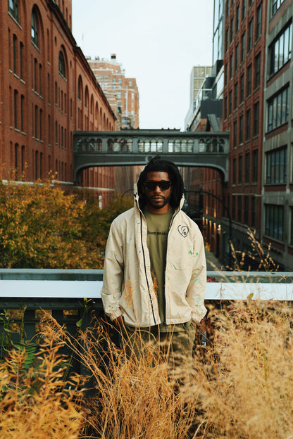 Dues Paid Oversize Shirt | Military Green