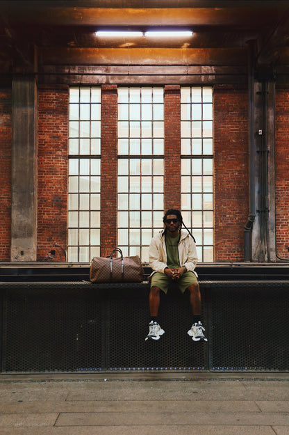 Dues Paid Oversize Shirt | Military Green