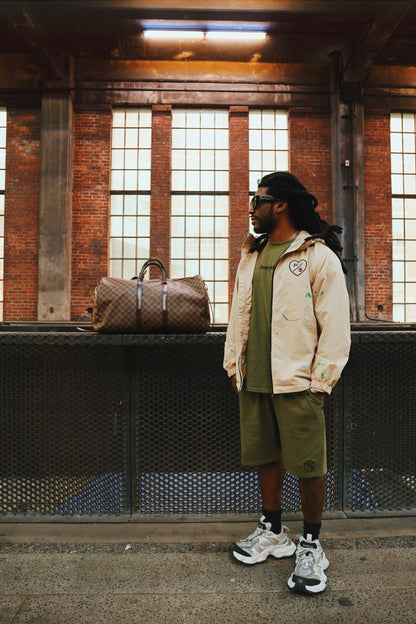 Dues Paid Shorts | Military Green